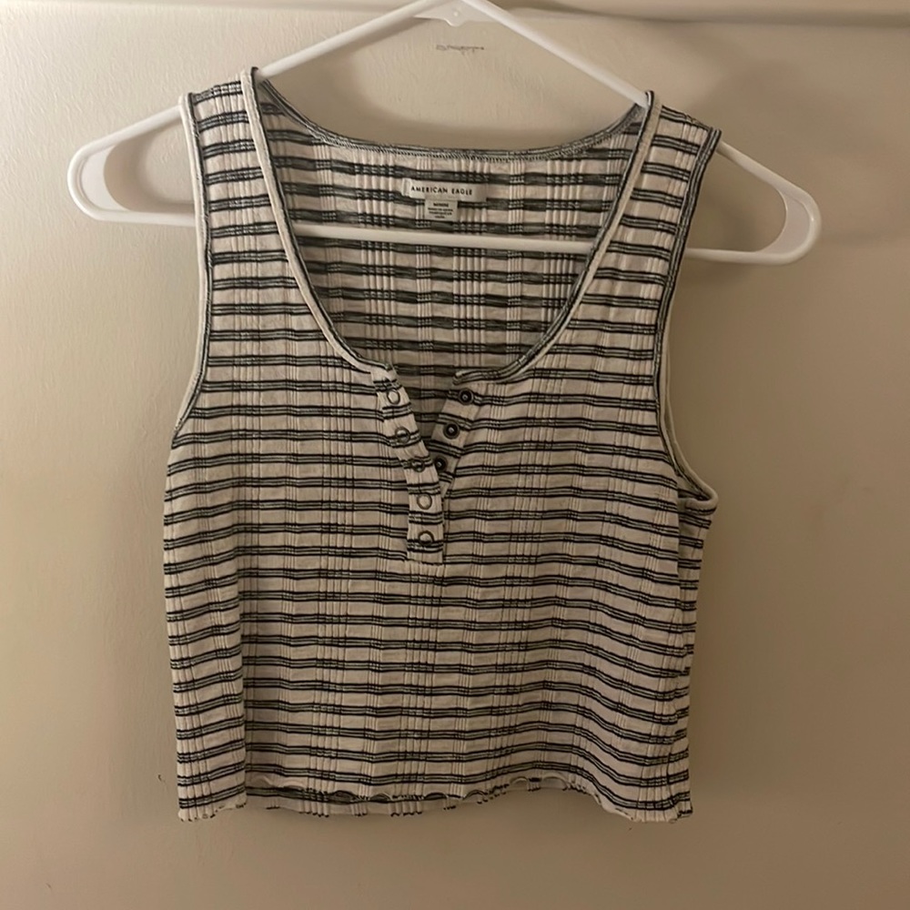 American eagle crop tank